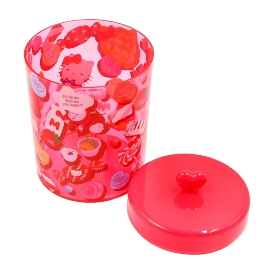 Sanrio Hello Kitty 50th Anniversary Accessory Container with lid